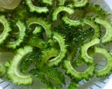 相性抜群♡豆腐&ゴーヤのピリ辛トロみ煮作り方3写真