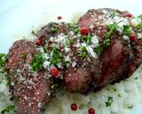パルミジャーノ香るおしゃれなステーキ丼作り方5写真