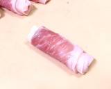 新食感！秘密のもっちり豚肉ロール♡作り方3写真