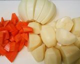 簡単!肉じゃが〜レンジで時短〜作り方1写真