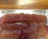 半額マグロは、漬けマグロ作り方7写真