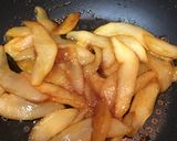 梨の簡単タルトタタン風チーズケーキ作り方4写真