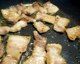 豚バラ肉とズッキーニの柚子胡椒ポン酢炒め作り方2写真