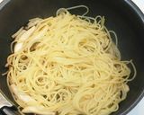 キヌア入り肉味噌としめじの簡単★秋パスタ作り方4写真