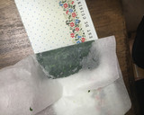 ねばねばモロヘイヤを手を汚さず切る方法作り方9写真