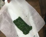 ねばねばモロヘイヤを手を汚さず切る方法作り方11写真