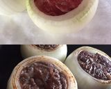 オニオン 牛小間煮 込みバーグ作り方6写真
