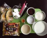 ハロウィンに！おばけ達のかぼちゃプリン♪作り方1写真