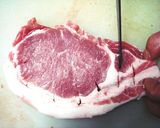 歯応えがおいしい！３㎝の極厚とんかつ作り方1写真