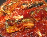 簡単&美味しい♪秋刀魚のケチャップ煮★作り方8写真