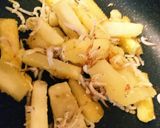 サツマイモとしらすの揚げ焼き風作り方4写真