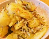 サツマイモとしらすの揚げ焼き風作り方5写真