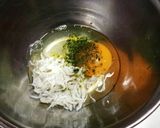 しらすと青海苔の卵焼き～☆作り方1写真