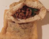 オーブントースターで3分！納豆いなり揚げ作り方1写真