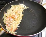 もやし･卵･カニかまぼこの甘酢あん炒め作り方4写真