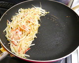 もやし･卵･カニかまぼこの甘酢あん炒め作り方4写真
