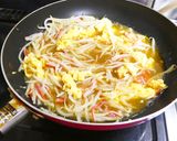 もやし･卵･カニかまぼこの甘酢あん炒め作り方9写真
