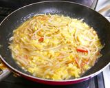 もやし･卵･カニかまぼこの甘酢あん炒め作り方10写真