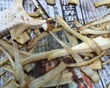 ゴボウと牛肉すき焼き煮作り方1写真