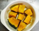 簡単☆材料最小限☆スイートパンプキン☆作り方1写真