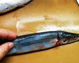 秋刀魚のコチュジャン煮付け。作り方2写真
