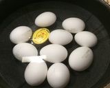 麺つゆで作る酢玉子♬作り方1写真