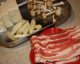 レンジで5分!めんつゆ本格豚バラ肉豆腐作り方2写真