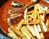 秋刀魚のコチュジャン煮付け。作り方9写真