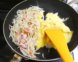 もやし･卵･カニかまぼこの甘酢あん炒め作り方6写真