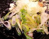 長ネギの美味しいパスタ作り方2写真