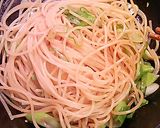 長ネギの美味しいパスタ作り方3写真