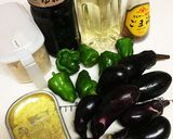 ひたひた煮汁で味しみる〜☆なすの煮びたし作り方1写真