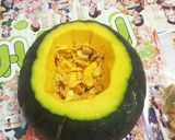 かぼちゃのランタン作り方3写真