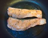 秋鮭ときのことじゃがのバター醤油炒め♡作り方2写真