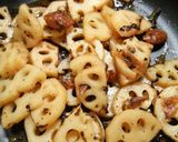 甘酸っぱい(‾*‾)梅蓮根作り方4写真