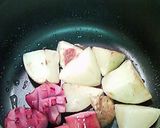 野菜ジュースで煮込み作り方2写真