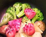 野菜ジュースで煮込み作り方3写真
