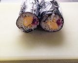 胡麻油ご飯の海苔巻き作り方10写真