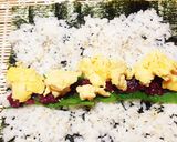 胡麻油ご飯の海苔巻き作り方11写真