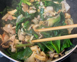 ほうれん草×豚肉×油揚げの炒め物作り方8写真