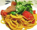 お洒落でピリ辛♪生ハムのアンチョビパスタ作り方6写真