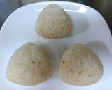 フライパンで甘味噌の焼きおにぎり作り方2写真