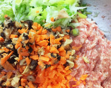 蓮根とひき肉の蒲焼き☆黄身おろし仕立て☆作り方9写真