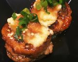蓮根とひき肉の蒲焼き☆黄身おろし仕立て☆作り方17写真