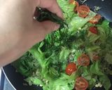 レタスシャキシャキ〜★ジャコ入りパスタ★作り方6写真