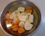 身欠きにしんとジャガイモの煮物作り方3写真
