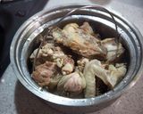蒸し鶏から揚げついでにスープ作り方4写真