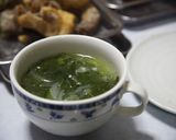 蒸し鶏から揚げついでにスープ作り方9写真