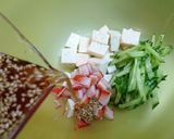 ３分★簡単【豆腐とカニカマの中華サラダ】作り方4写真