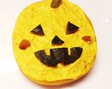 ハロウィン☆簡単かぼちゃクリームバウム作り方4写真